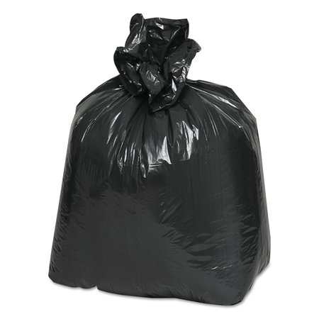Classic 10 gal Trash Bags, 24 in x 23 in, Light-Duty, 0.6 mil, Black, 500 PK WEBB24